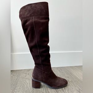 Brown Michael Kors Suede Knee-High Boots; Size 9